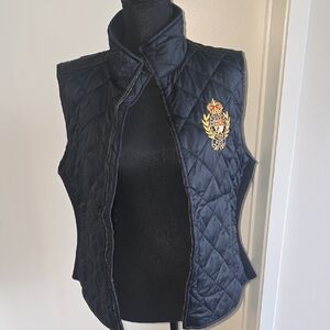 Polo by Ralph Lauren Black Quilted Vest